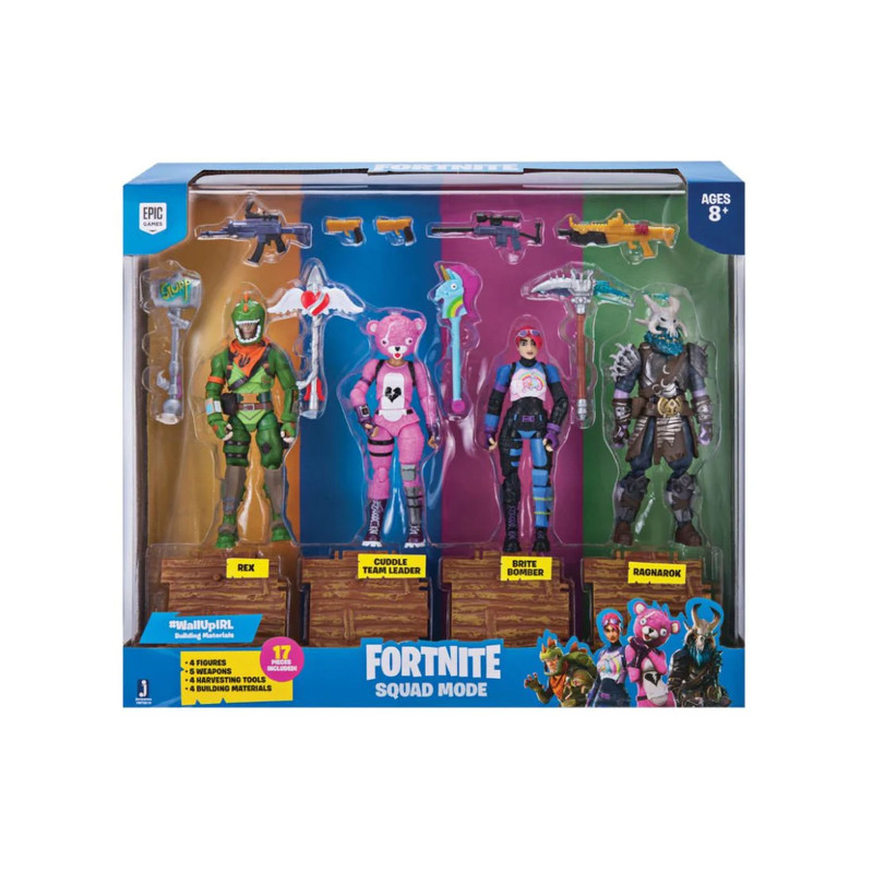 Fortnite Squad Mode 4 Figure Pack - لعبة